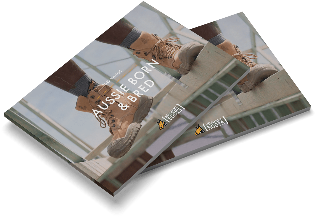 Mongrel Boots workwear safety boots catalogue Australia durable work boots range