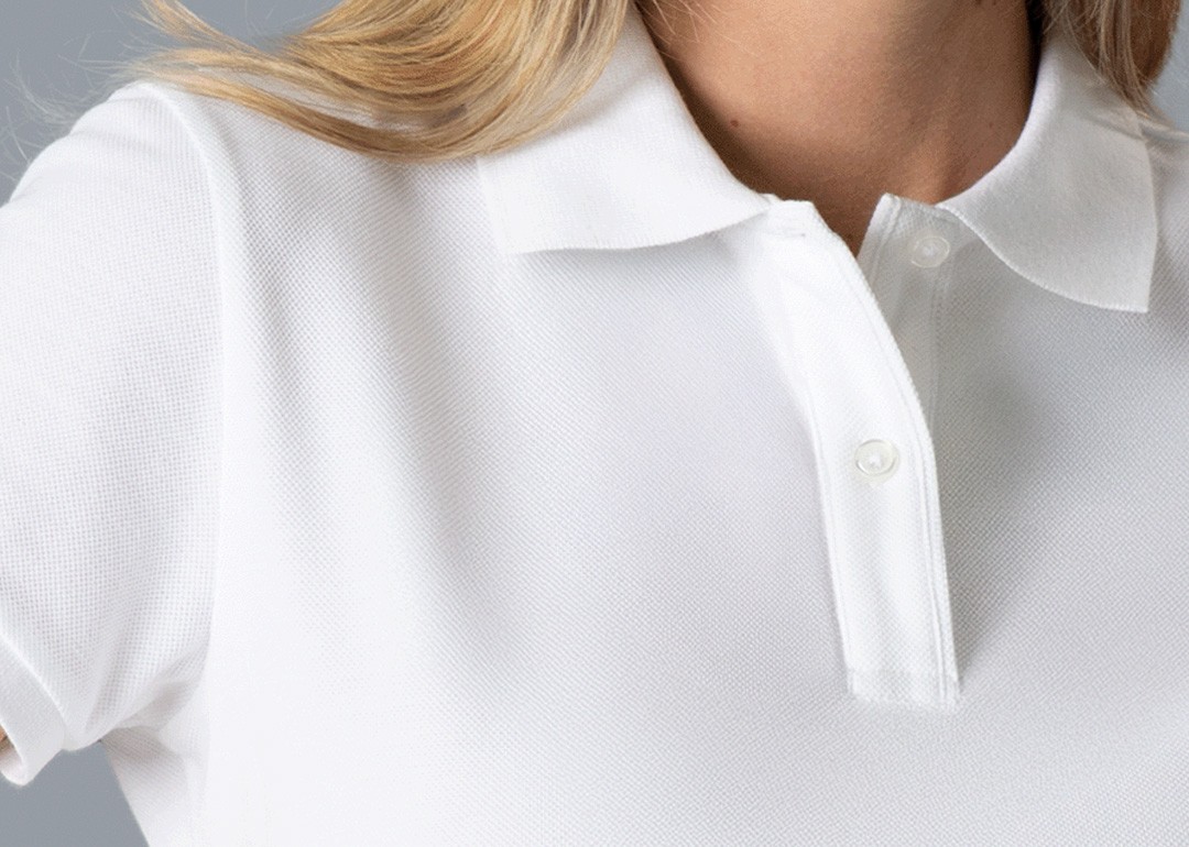 Stencil corporate polos and performance apparel with custom embroidery by Finer Embroidery Albury Wodonga