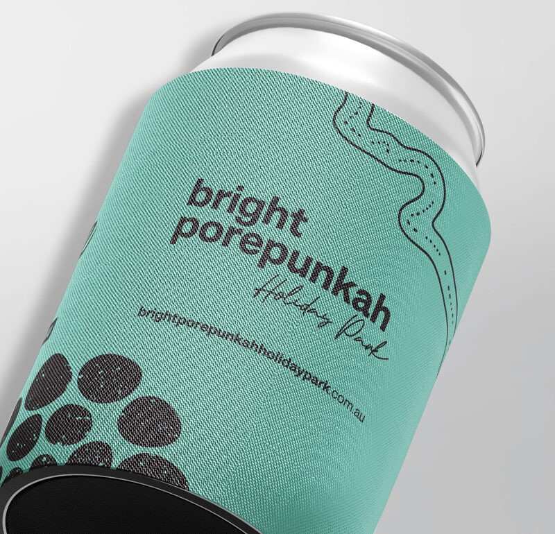 Custom stubby holders and branded can coolers Finer Embroidery Albury Wodonga